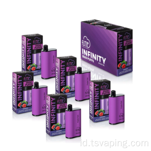 Asli Infinity 3500 Puffs sekali pakai pod vape